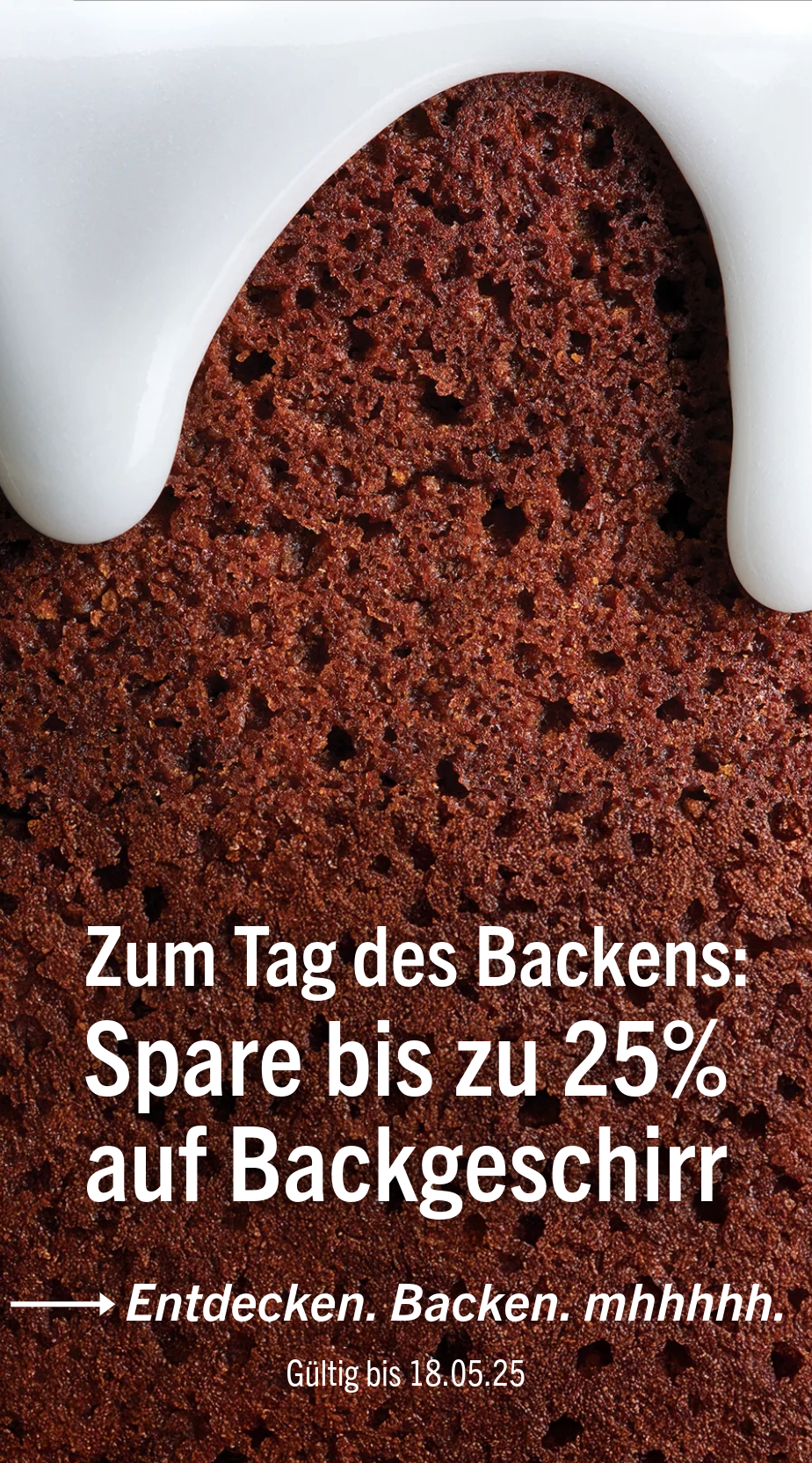 Bis zu 25% auf Backgeschirr